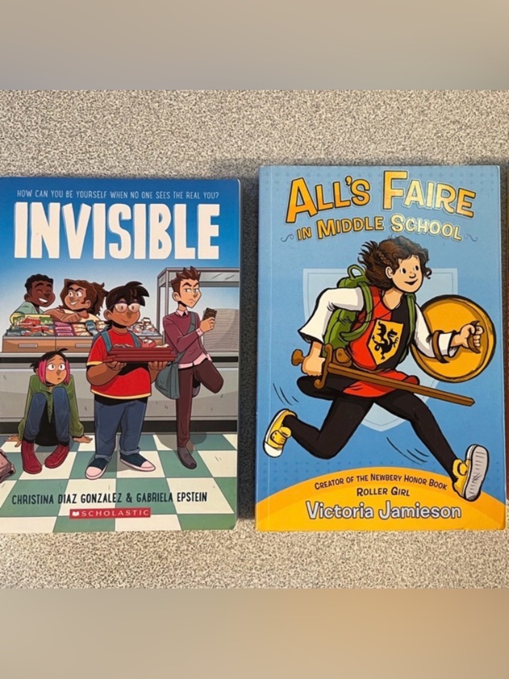 (2/$40) 2 Graphic Novels-Teen/Tween